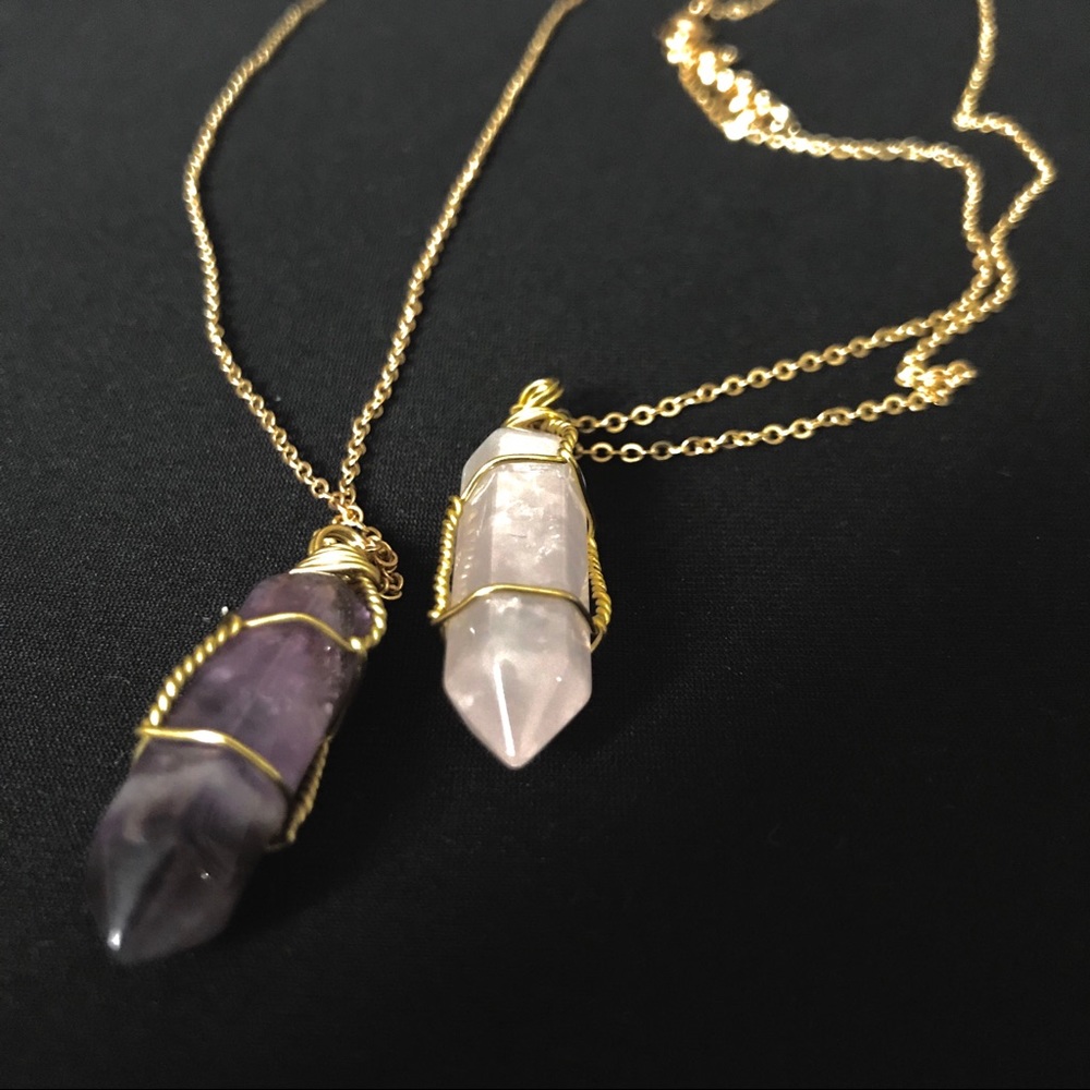 Crystal Necklace Choker - Picture 1 of 5
